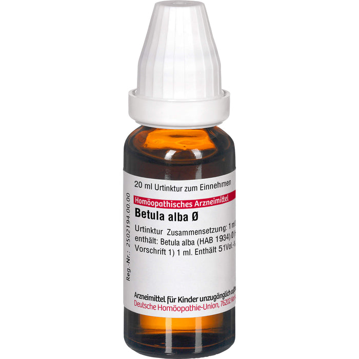 Betula alba Urtinktur DHU, 20 ml Solution