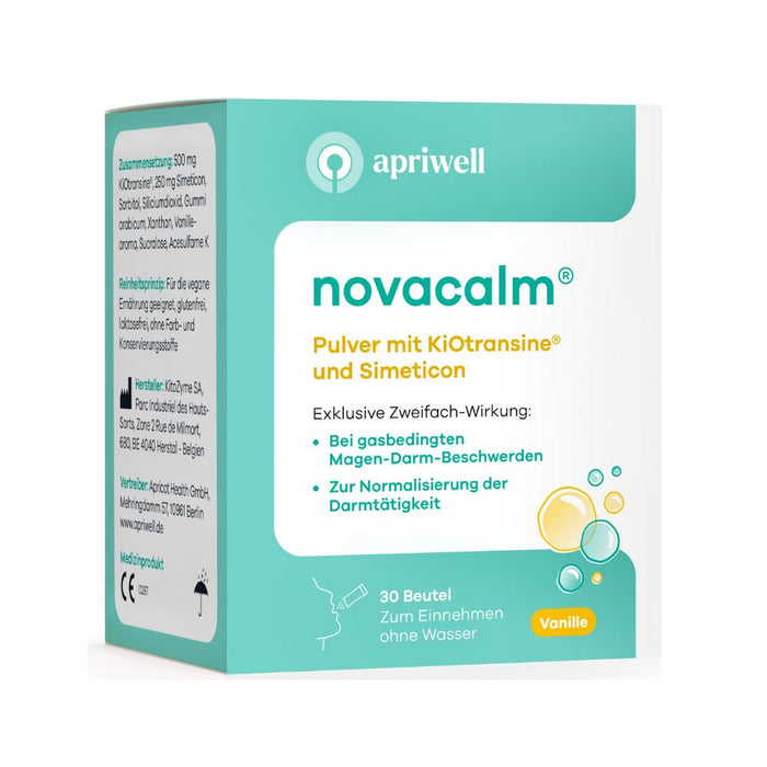 Apriwell Novacalm Pulver bei gasbedingten Magen-Darm-Beschwerden, 30 St. Beutel