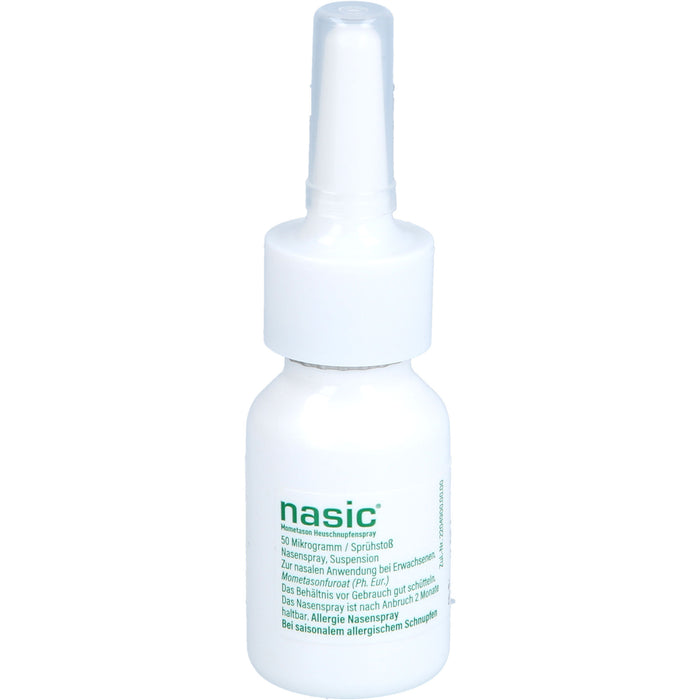 Nasic Mometason Heuschnupfenspray 50 Mikrogramm/Sprühstoß, 18 g Spray