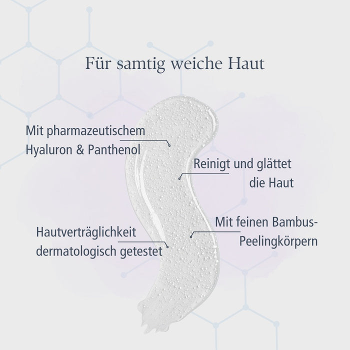 Medipharma Cosmetics Hyaluron Duschpeeling reinigt und glättet die Haut, 150 ml exfoliation