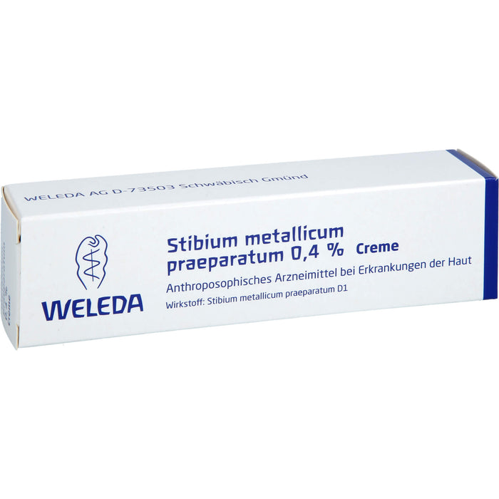 Stibium met. praep. 0.4% WELEDA Creme, 25 g Cream