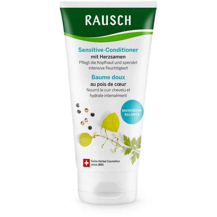 RAUSCH Sensitive-Conditioner mit Herzsamen pflegt die Kopfhaut, 150 ml Creme