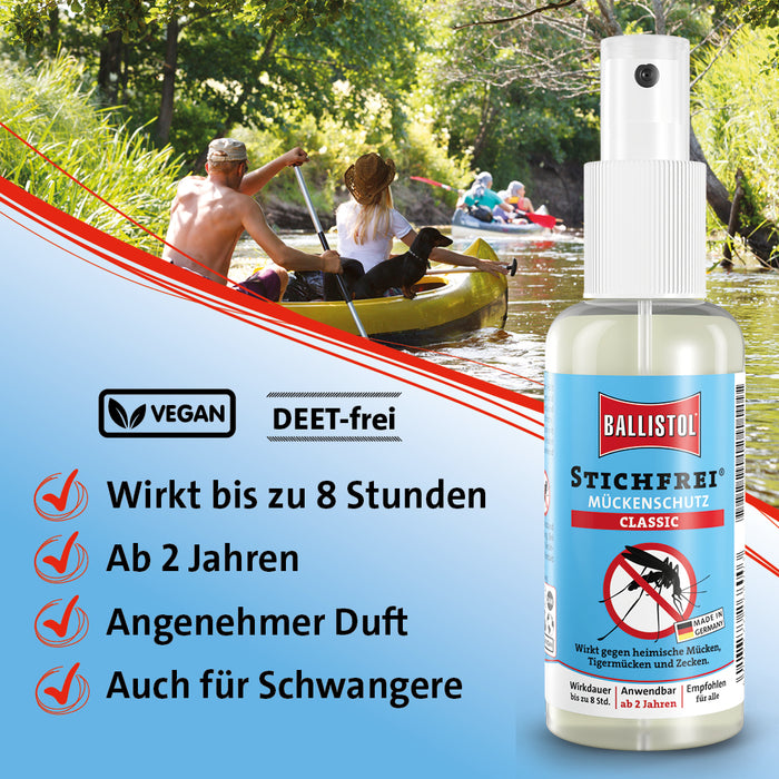 Stichfrei Classic Pumpspray, 100 ml Solution
