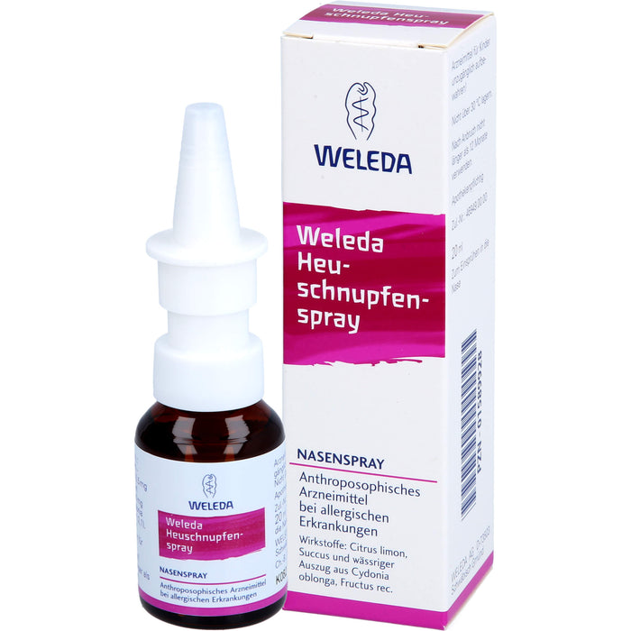 WELEDA Heuschnupfenspray Nasenspray, 20 ml Lösung