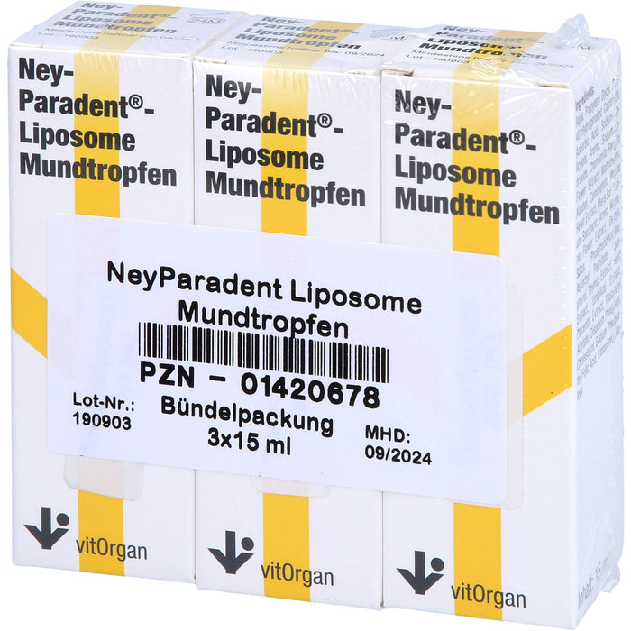 NeyParadent Liposome Mundtropfen, 45 ml Lösung