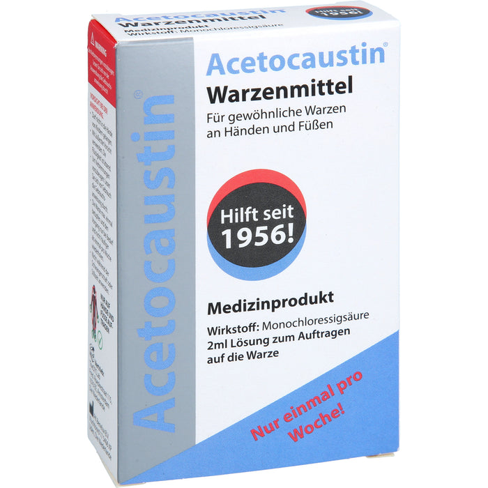 Acetocaustin Lösung bei Warzen, 2 ml Solution