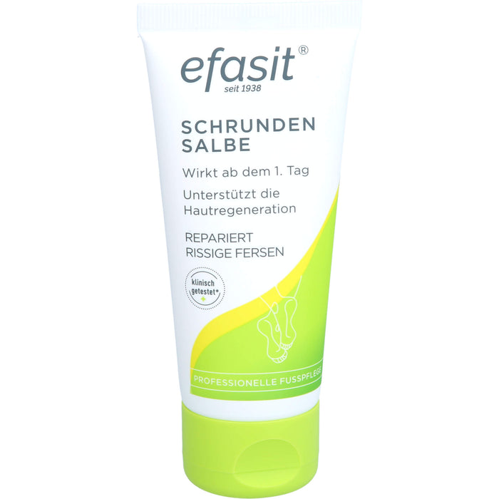 Efasit Schrunden Salbe repariert rissige Fersen, 60 ml Onguent