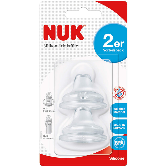 NUK Ersatztrinkschnabel / Trinktülle für First Choice und Active Cup Flaschen, 2 pcs. Accessory