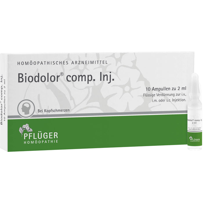 Pflüger Biodolor comp. flüssige Verdünnung bei Kopfschmerzen, 10 ml Solution