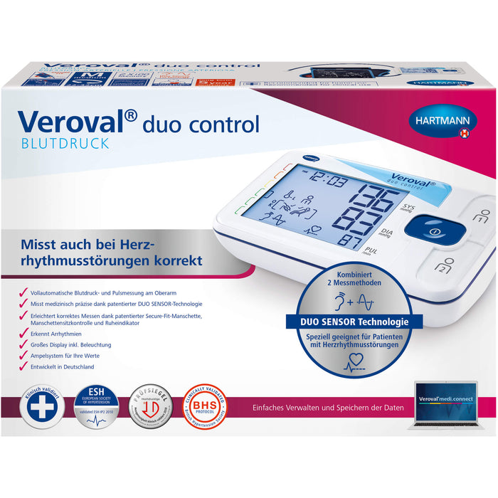 Veroval duo control Zugbügelmanschette L 32-42cm, 1 St. Manschette
