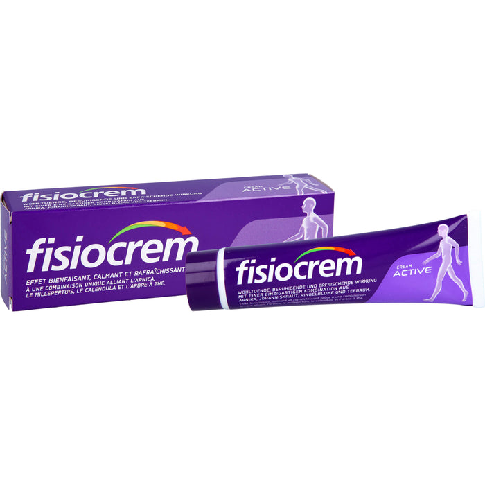 Fisiocrem Cream Active wohltuende Massagecreme, 60 ml Creme