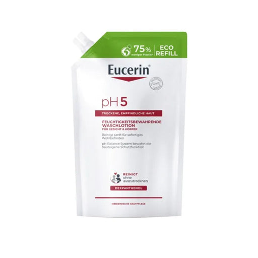 Eucerin pH5 Waschlotion Nachfüllbeutel, 750 ml Gel
