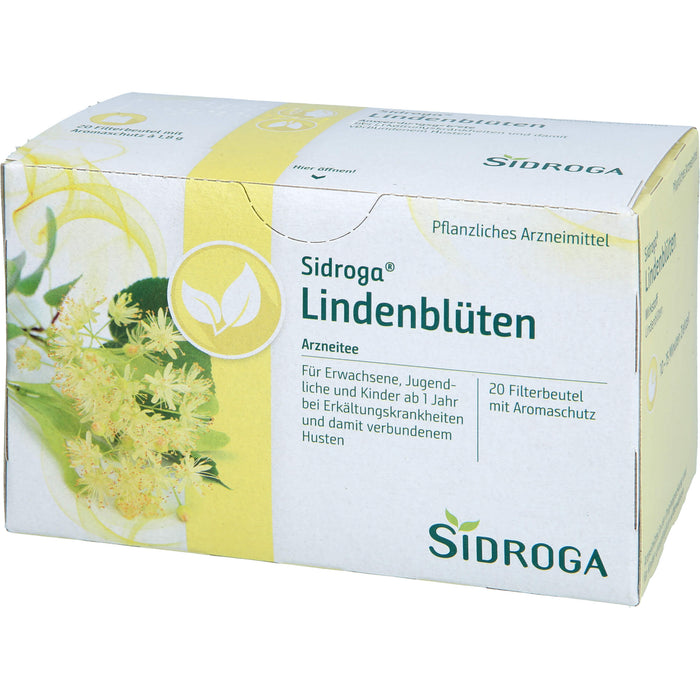 Sidroga Lindenblüten Arzneitee mit Aromaschutz, 20 pc Sachets