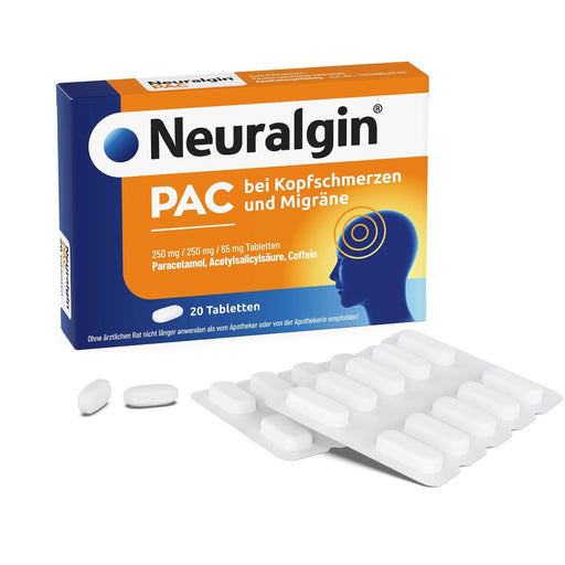 Neuralgin PAC, 20 St. Tabletten
