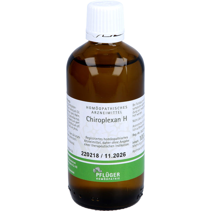 Chiroplexan H Tropfen, 100 ml Lösung