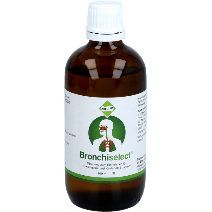 Bronchiselect Tropfen bei Erkrankungen der Atemwege, 100 ml Solution