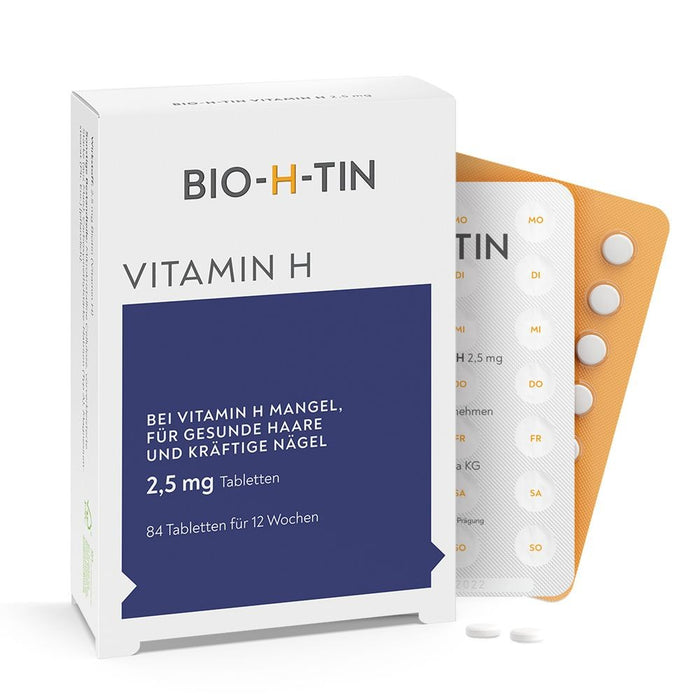 BIO-H-TIN Vitamin H  2,5 mg, 84 pcs. Tablets