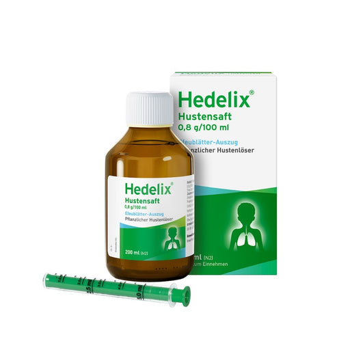 Hedelix Hustensaft – sanft und wirkungsvoll, 200 ml Lösung