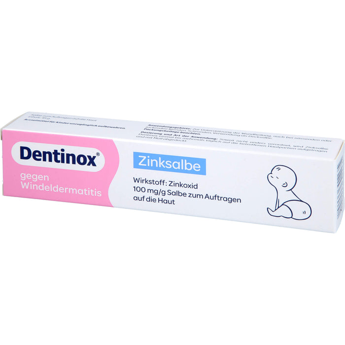 Dentinox Zinksalbe gegen Windeldermatitis, 45 g Onguent