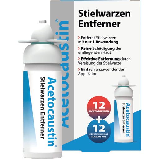 Acetocaustin Stielwarzen Entferner Stift, 50 ml Stift