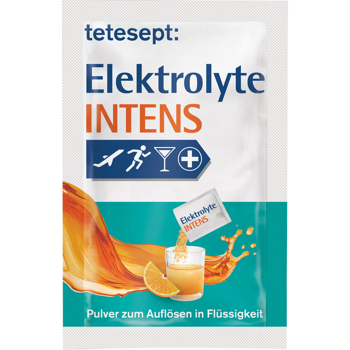 Tetesept Elektrolyte Intens Pulver, 10 pc Sachets