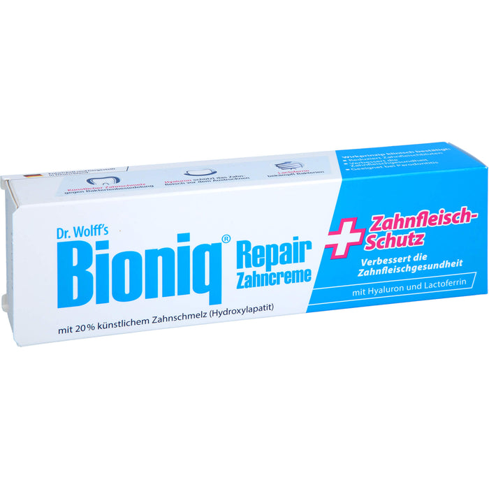 Bioniq Repair Zahncreme Plus beugt Zahnfleischbluten vor, 75 ml Zahncreme