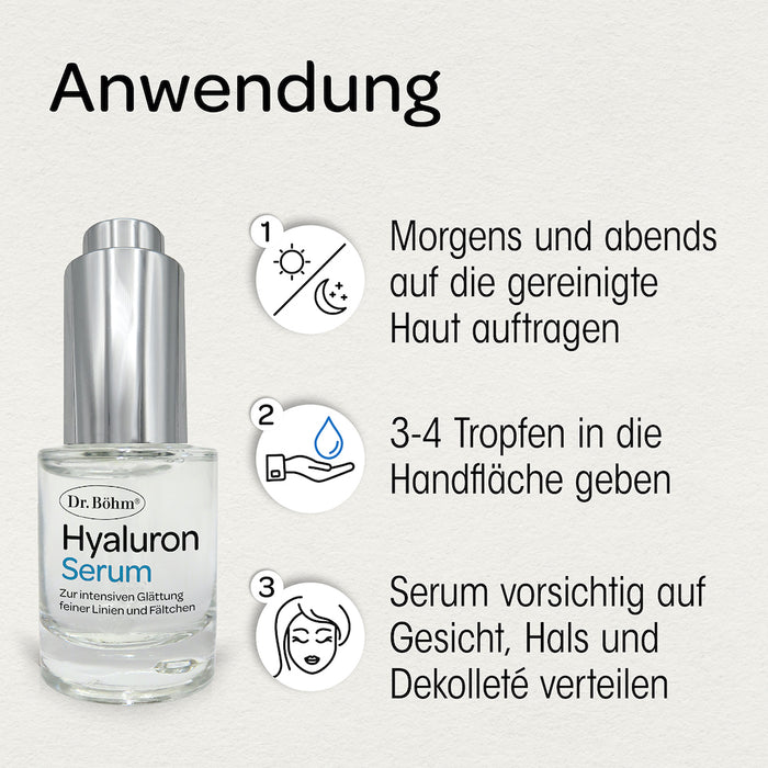 Dr. Böhm Hyaluron Serum, 15 ml Concentré
