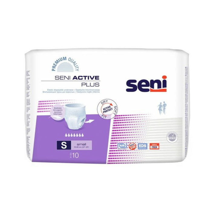 Seni Active Plus elastische Inkontinenzslips Small, 10 St. Slips