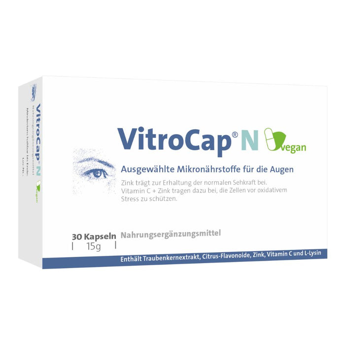 VitroCap N vegan, 30 St. Kapseln