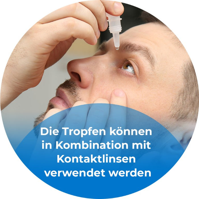 OCUTEARS Hydro+ Augentropfen bei beanspruchten Trockenen Augen mit Hyaluronsäure, 15 pcs. Single-dose pipettes