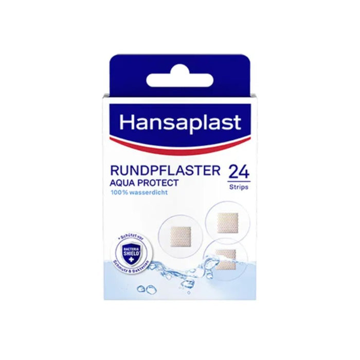 Hansaplast Aqua Protect Rundpflaster 100% wasserdicht, 24 St. Pflaster