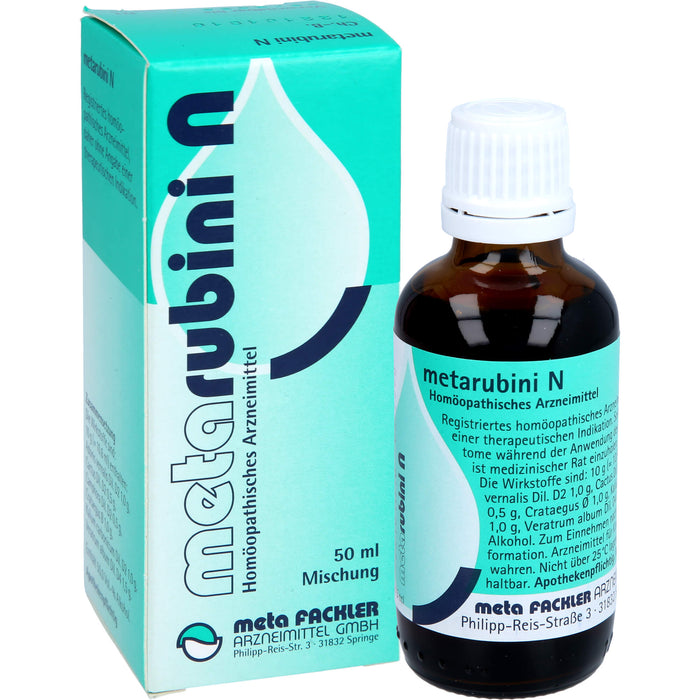 Metarubini N Mischung, 50 ml Solution