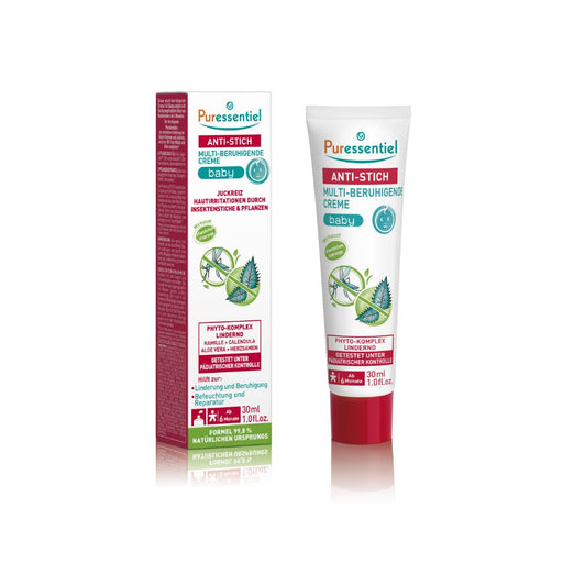 Puressentiel Anti-Stich multi-beruhigende Creme zur Pflege der Haut Ihres Babys, 30 ml Creme
