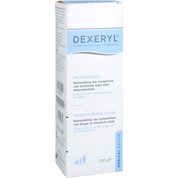DEXERYL Pflegecreme bei trockener Haut oder Neurodermitis, 250 g Creme