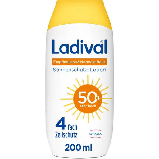 Ladival Sonnenschutz-Lotion für empfindliche & normale Haut LSF 50+ Körper, 200 ml Lotion