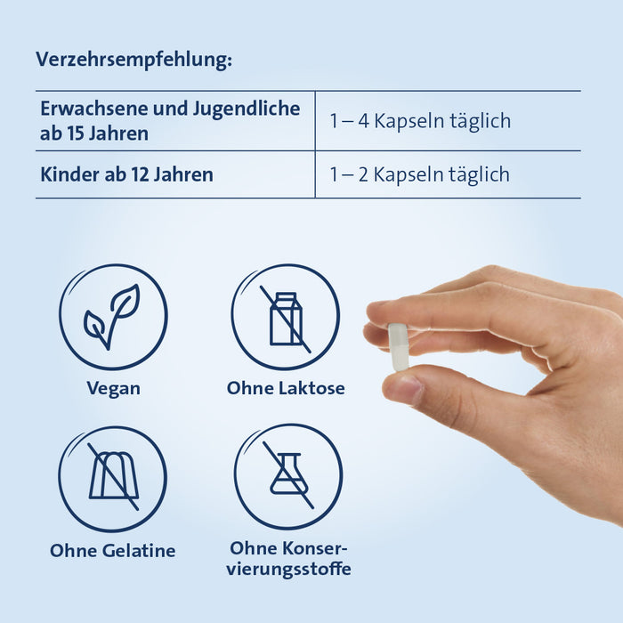 Magnesium Hevert Organic 7 Kapseln, 120 St. Kapseln