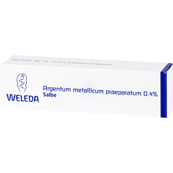 Argentum metallicum praep. 0.4% WELEDA Salbe, 25 g Ointment