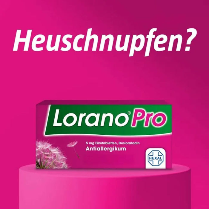 Lorano Pro Filmtabletten Antiallergikum, 18 pc Tablettes