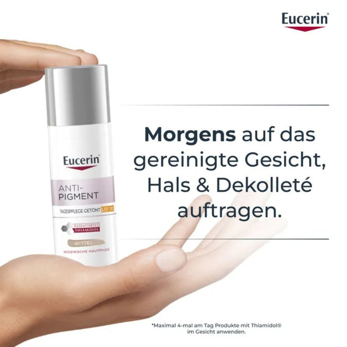 Eucerin Anti-Pigment getönte Tagespflege LSF 30 mittel, 50 ml Cream