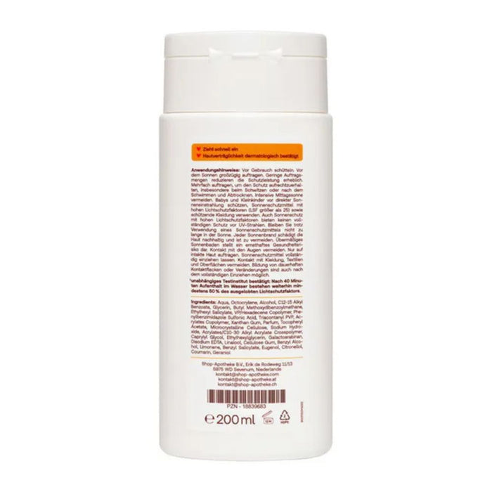 Redcare Derma Sonnencreme LSF 50, 200 ml Crème