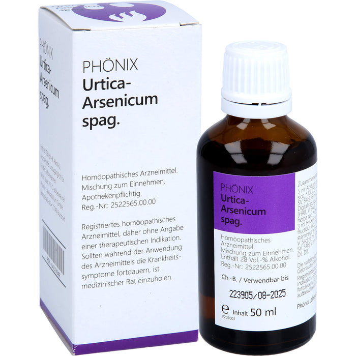 PHÖNIX Urtica Arsenicum spag. Tropfen, 50 ml Mélange