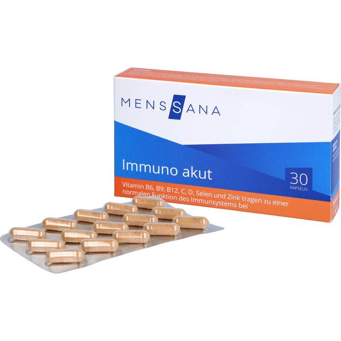 MensSana Immuno akut Kapseln, 30 St. Kapseln