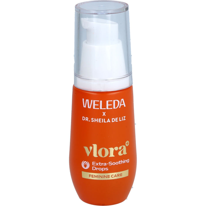 WELEDA Vlora+ Extra-Soothing Drops Öl bei gestresster Intimhaut, Irritationen und Juckreiz, 30 ml Öl