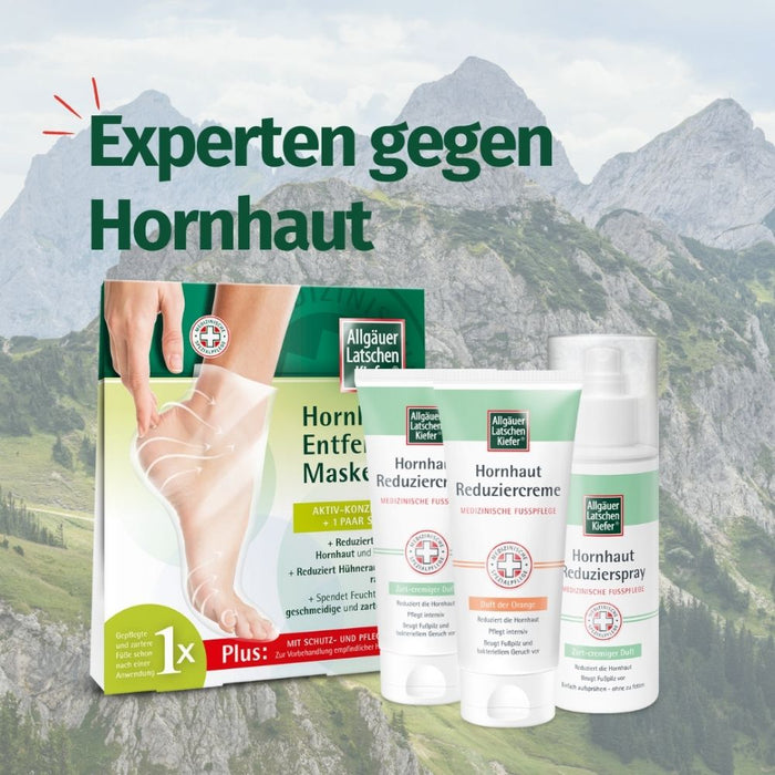 Allgäuer Latschenkiefer Hornhaut Reduziercreme Cremig, 100 ml Crème