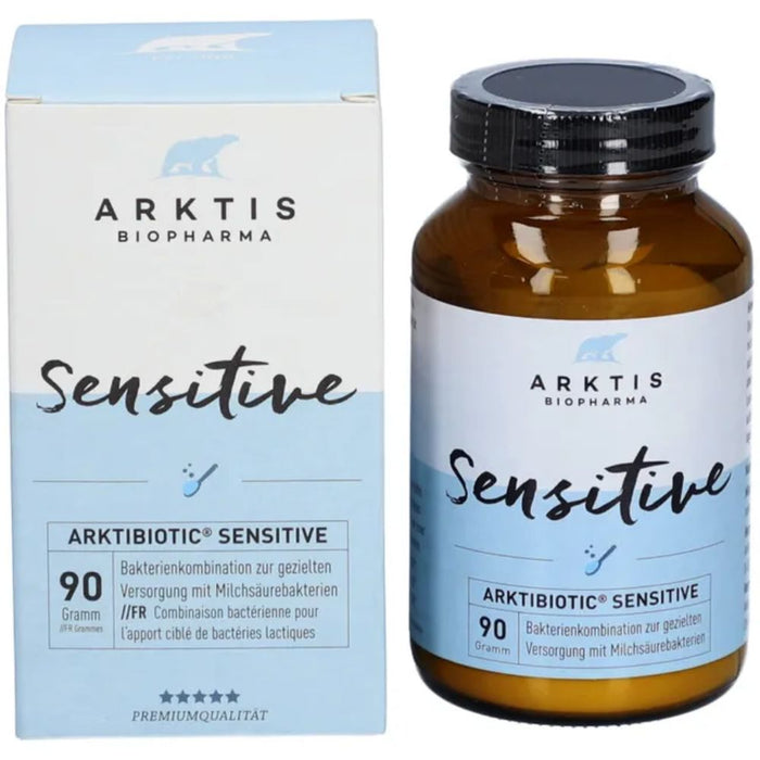 ARKTIS Arktibiotic Sensitive Pulver zur Versorgung mit Milchsäurebakterien, 90 g Poudre