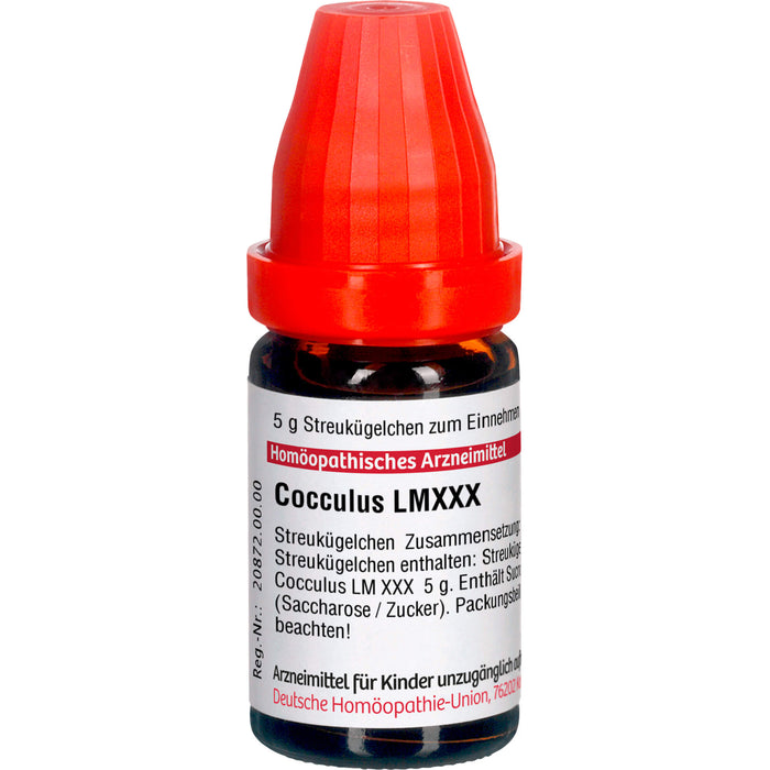 Cocculus LM XXX DHU Globuli, 5 g Globules