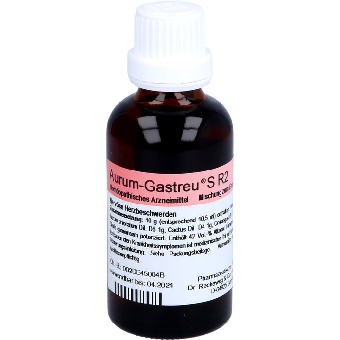 Aurum-Gastreu S R2 Tropfen nervöse Herzbeschwerden, 50 ml Solution