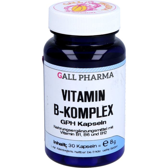 GALL PHARMA Vitamin B-Komplex GPH Kapseln, 30 St. Kapseln