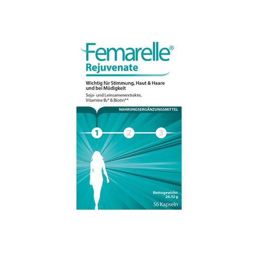 Femarelle Rejuvenate Kapseln für Stimmung, Haut und Haare, 56 St. Kapseln