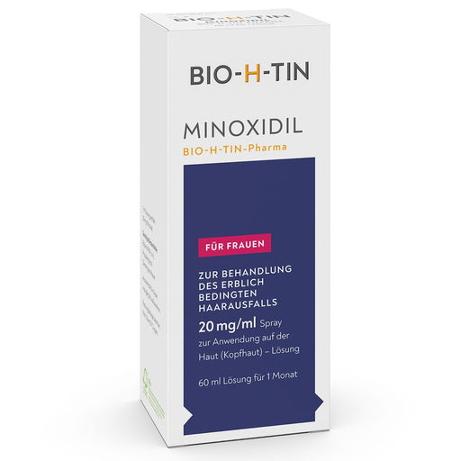 Minoxidil BIO-H-TIN Pharma 20 mg/ml für Frauen, 60 ml Lösung